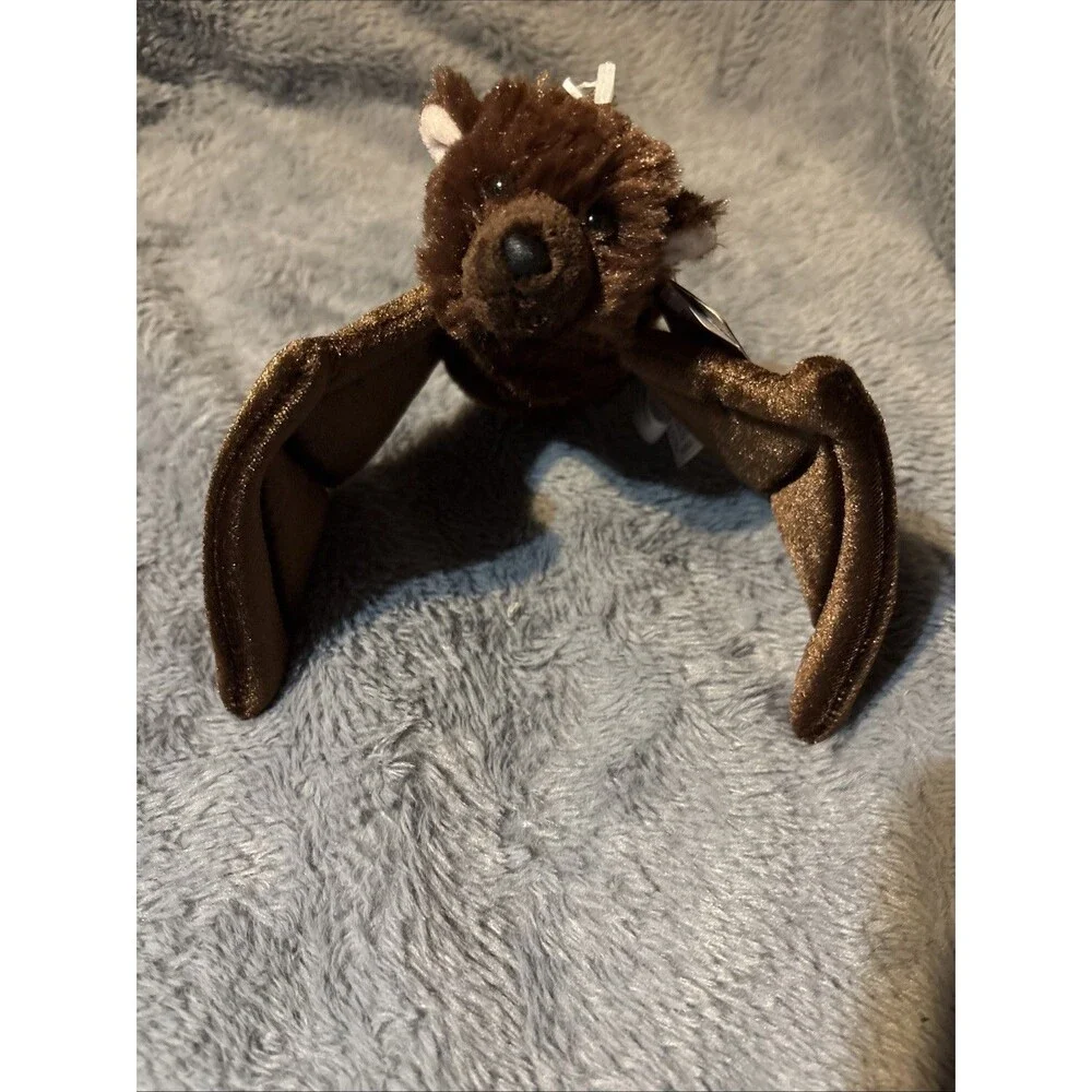 Aurora Brown Bat Plush Stuffed 12” Wingspan Animal Toy Realistic Lifelike.  NWT